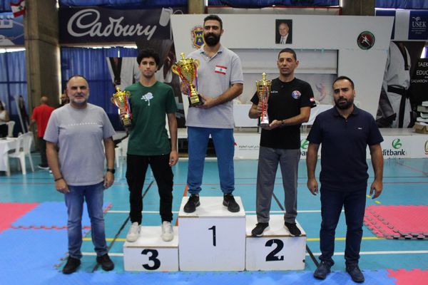 بطولة لبنان للحزام الأخضر بالتايكواندو: اللقب لنادي أنور...النسر الأسود وصيفه ...والمون لاسال ثالثاً