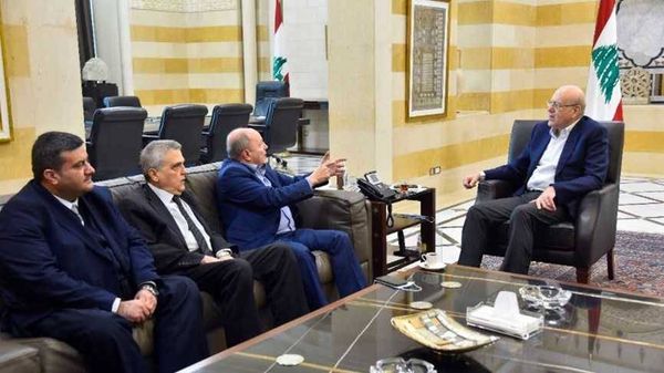 ميقاتي استقبل رئيس الإتحاد العمالي العام.. الاسمر: طالبنا بإعادة النظر بالمبالغ المقطوعة لشهرين للقطاع العام