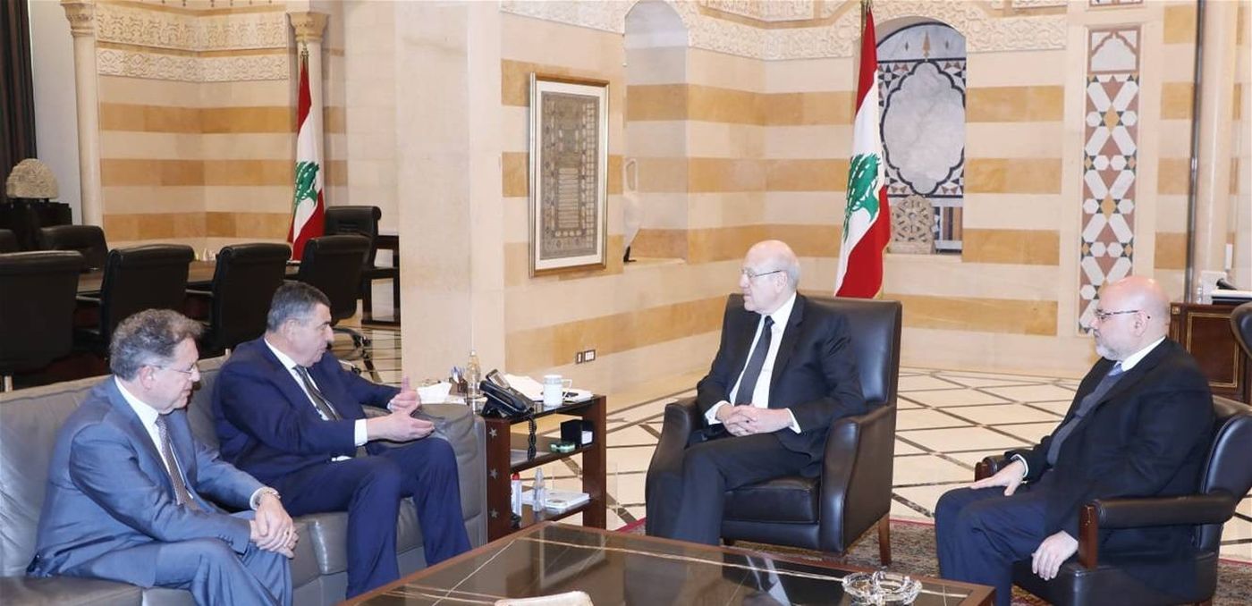 علاج مرضى السرطان محور إجتماع ميقاتي والابيض والوفد المرافق