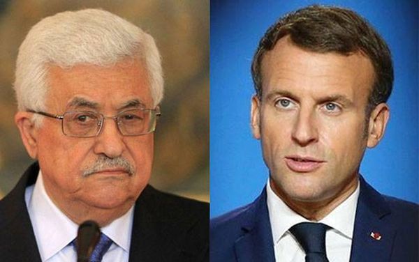 ماكرون لعباس: لحل الدولتين وفق القانون الدولي