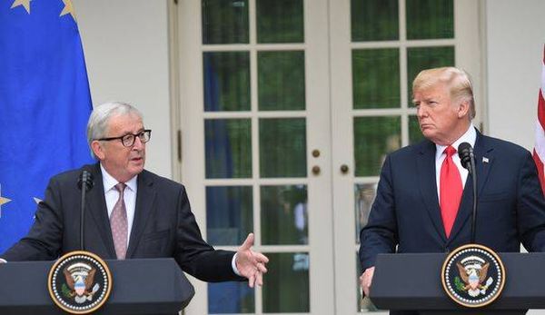 Après leur rencontre, Trump et Juncker trouvent un accord