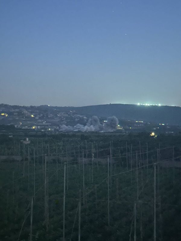 غارة على المنصوري