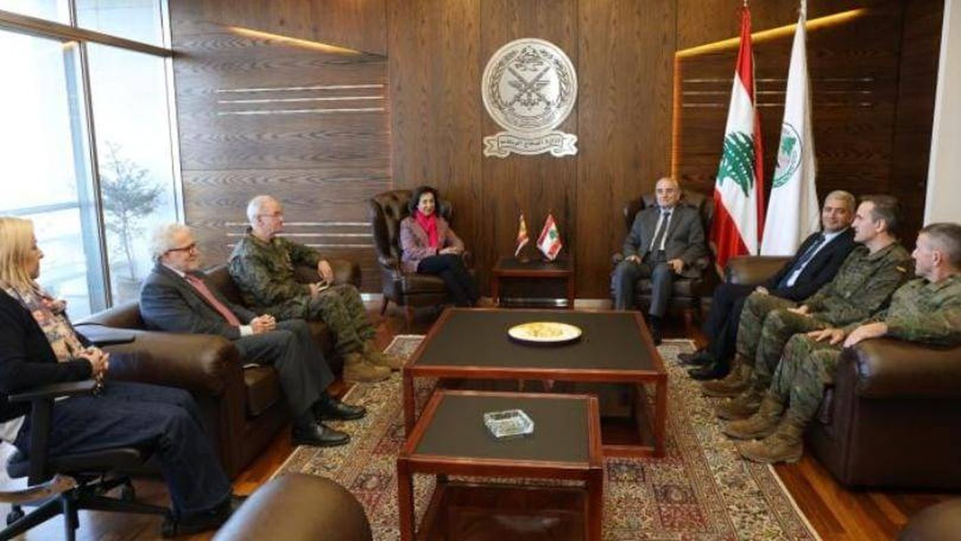 وزيرة الدفاع الاسبانية تؤكد دعم بلادها للبنان والجيش