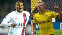 هالاند لبرشلونة ومبابي لريال مدريد