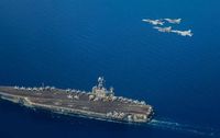 خسائر بـ100 مليون دولار لحاملة الطائرات الأميركية 