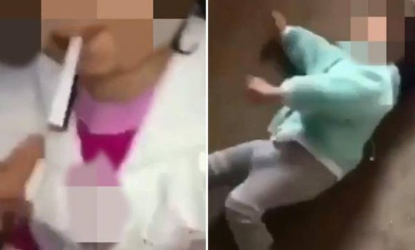 بالفيديو الصادم.. رضيعة تتعرّض للركل وتُجبر على تدخين السجائر!