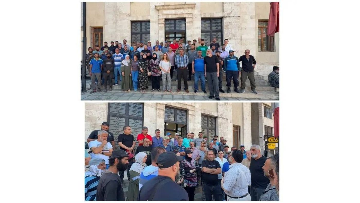 اعتصام في بلدية بعلبك للمطالبة بالرواتب والمستحقات المتراكمة