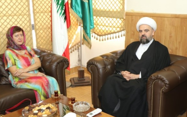 فرونتسكا اطلعت من أبي المنى على الأوضاع
قبلان: على الأمم المتّحدة المساعدة بأزمة النزوح