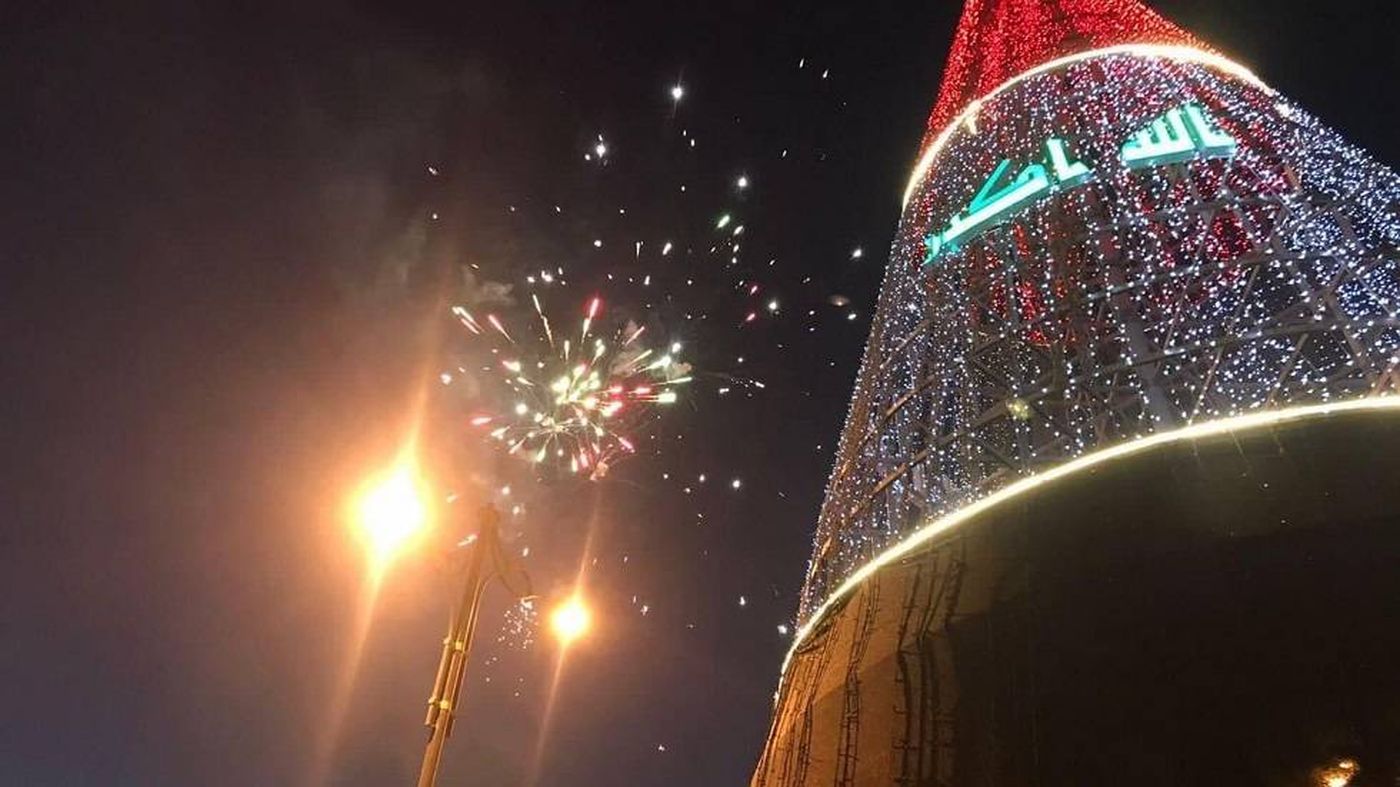 إصابة 150 شخصا بالألعاب النارية في بغداد