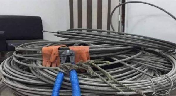 سرقة خطوط كهربائية في سبلين والرميلة