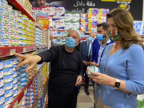 شيا اطلعت من أبوبرلين على برنامج الاغذية لمعالجة الامن الغذائي في لبنان