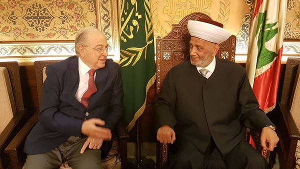 دريان استقبل شهاب ووفدين من مالكي الشاحنات والارشاد والاصلاح