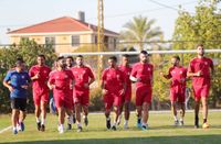 بالصور- منتخب لبنان يطلق تمارينه من "البابلية".. والمنتخب الإيراني يصل الليلة