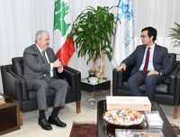 جابر عرض ووفد صندوق النقد
الملفات المالية والمصرفية