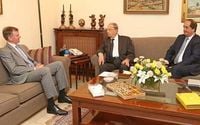 عون استقبل سفير بريطانيا