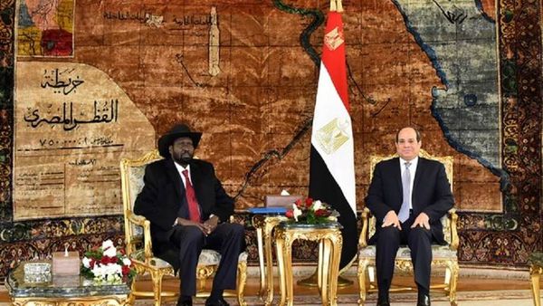 المخابرات المصرية تسلم رئيس جنوب السودان رسالة من السيسي