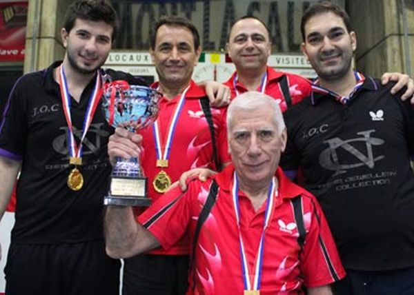 
طاولة : الشبيبة العاملة المسيحية
بطل جبل لبنان للدرجة الثانية