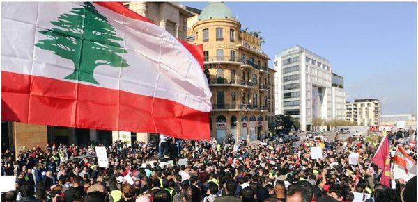 اعتصام في ساحة رياض الصلح للجان
المستأجرين للاماكن غير السكنية والسكنية