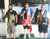 بطولة لبنان في الرماية
ادمون جلخ بطل المرحلة الرابعة