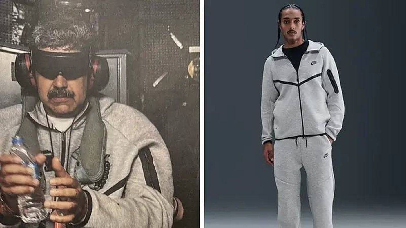 الإقبال على سترة Nike الرمادية يرتفع بعد صورة الرئيس الفنزويلي