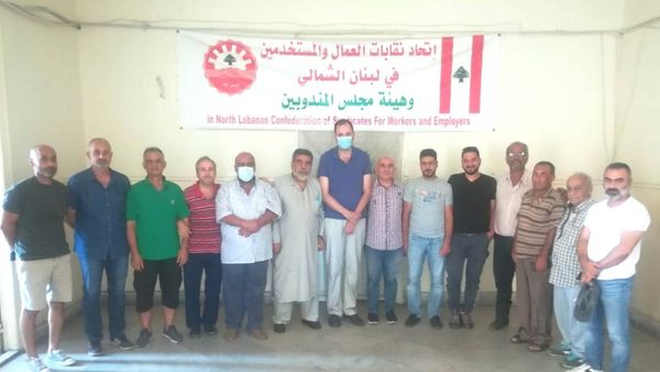 إنتخابات تكميلية لنقابة عمال البناء في لبنان الشمالي