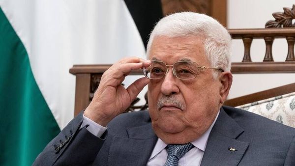 عباس التقى غانتس في رام الله