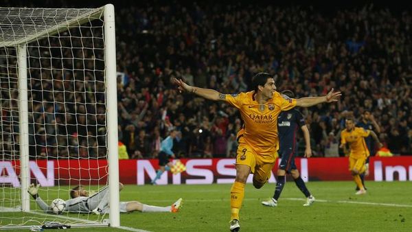بالفيديو برشلونة يفوز بشق الأنفس على أتلتيكو في دوري الأبطال ..