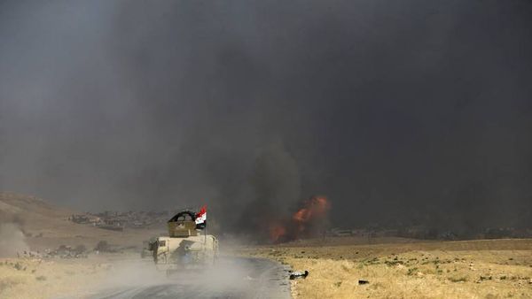 الجيش العراقي يقصف "مضافات" لـداعش في صلاح الدين