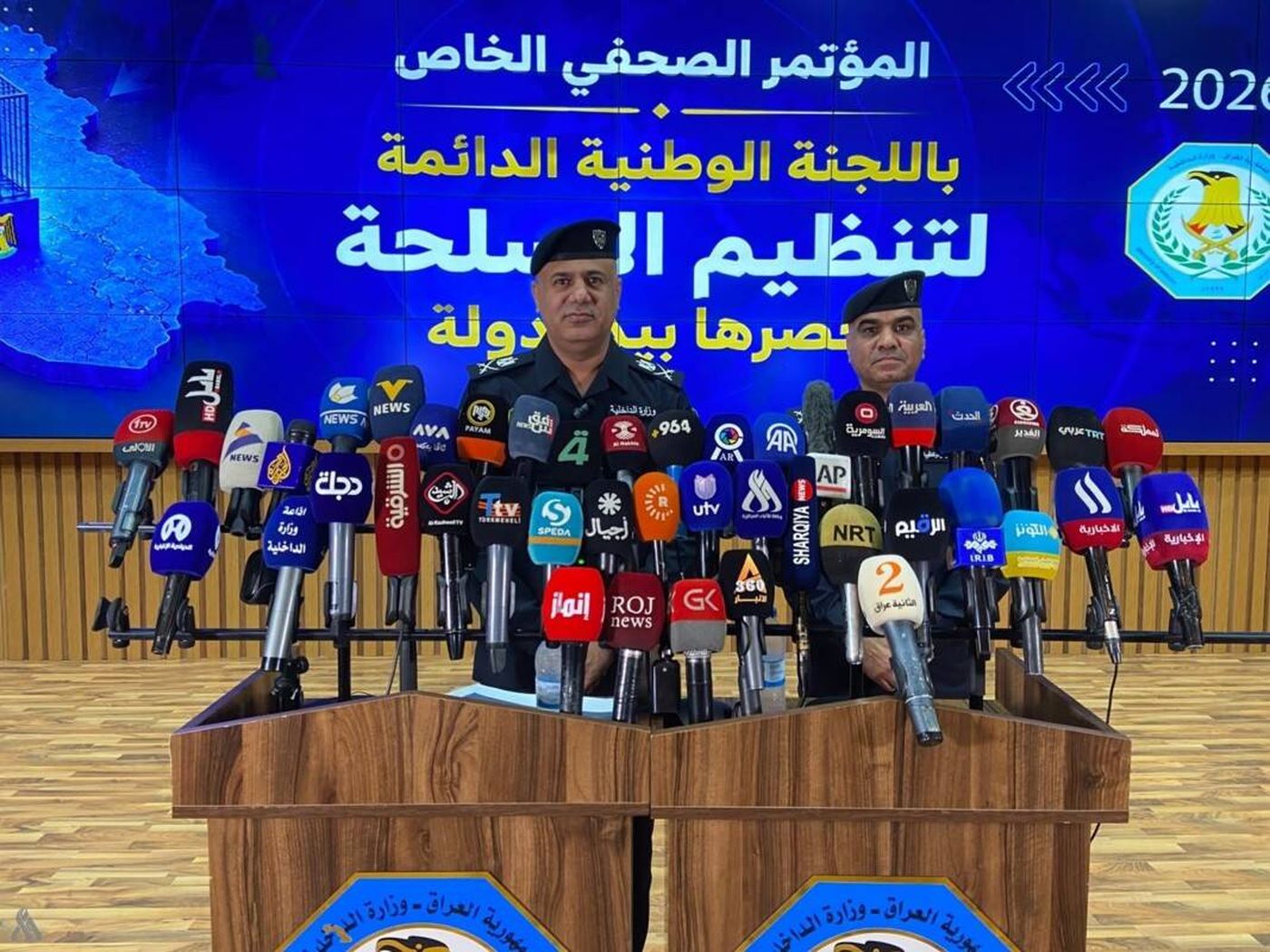 الداخلية العراقية:  إنشاء بنك معلومات لـ 6 ملايين قطعة سلاح،