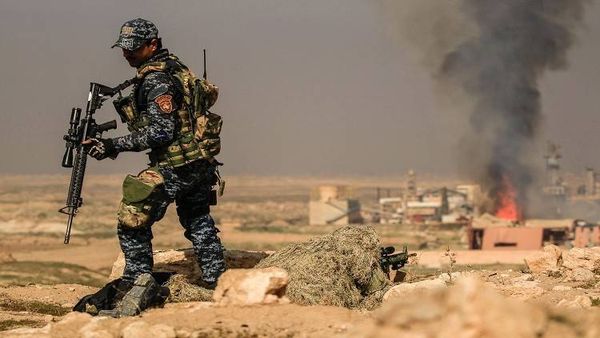معسكر تدريب لداعش تحت الأرض قرب الموصل