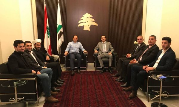 الجميل استقبل رئيس "حركة شباب لبنان" على رأس وفد