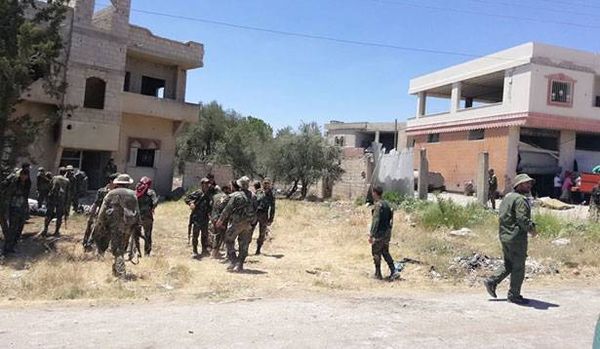 الجيش السوري يحشر «داعش» في 4 قرى
