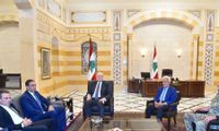 ميقاتي يلتقي وزير داخلية قبرص