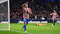 اتلتيكو مدريد يقسو على السبيرز ويضع قدما ونصف في الدور المقبل