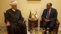 المفتي دريان استقبل في دار الفتوى سفير السودان في لبنان