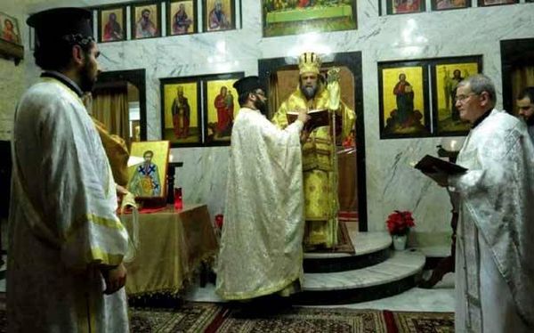 منصور ترأس قداساً بمناسبة
عيد القديس باسيليوس الكبير