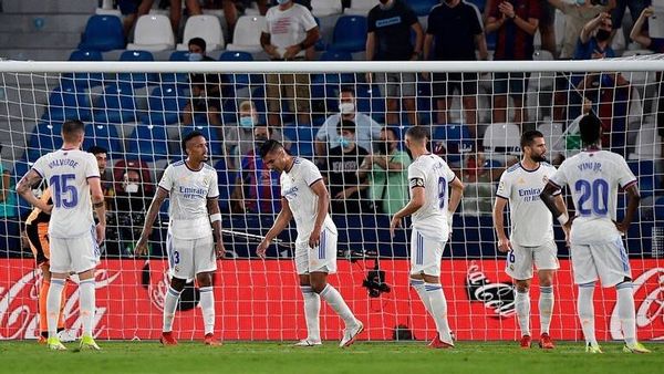 ريال مدريد يتعادل مع ليفانتي في مباراة "مجنونة"