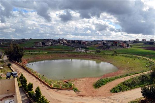 بركة كفرتبنيت لم تكفها أمطار السنة