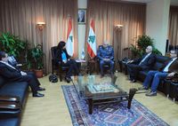 اللواء بصبوص استقبل فريق
ألعاب القوى للأمن الداخلي