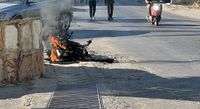 استهداف دراجتين ناريتين في جويا وحاريص