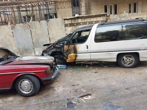 إحراق سيارتين في الميناء والأسباب مجهولة