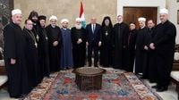 عون لشيخ العقل: لبنان لا يعيش إلا بجناحيه المسيحي والمسلم