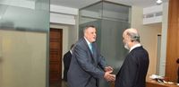 جعجع إلتقى الممثل الخاص للأمين العام للأمم المتحدة يان كوبيتش