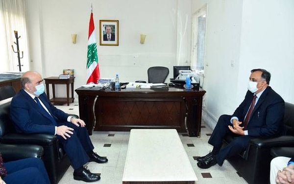 وهبه تسلّم من سفير الهند دفعة جديدة من المساعدات