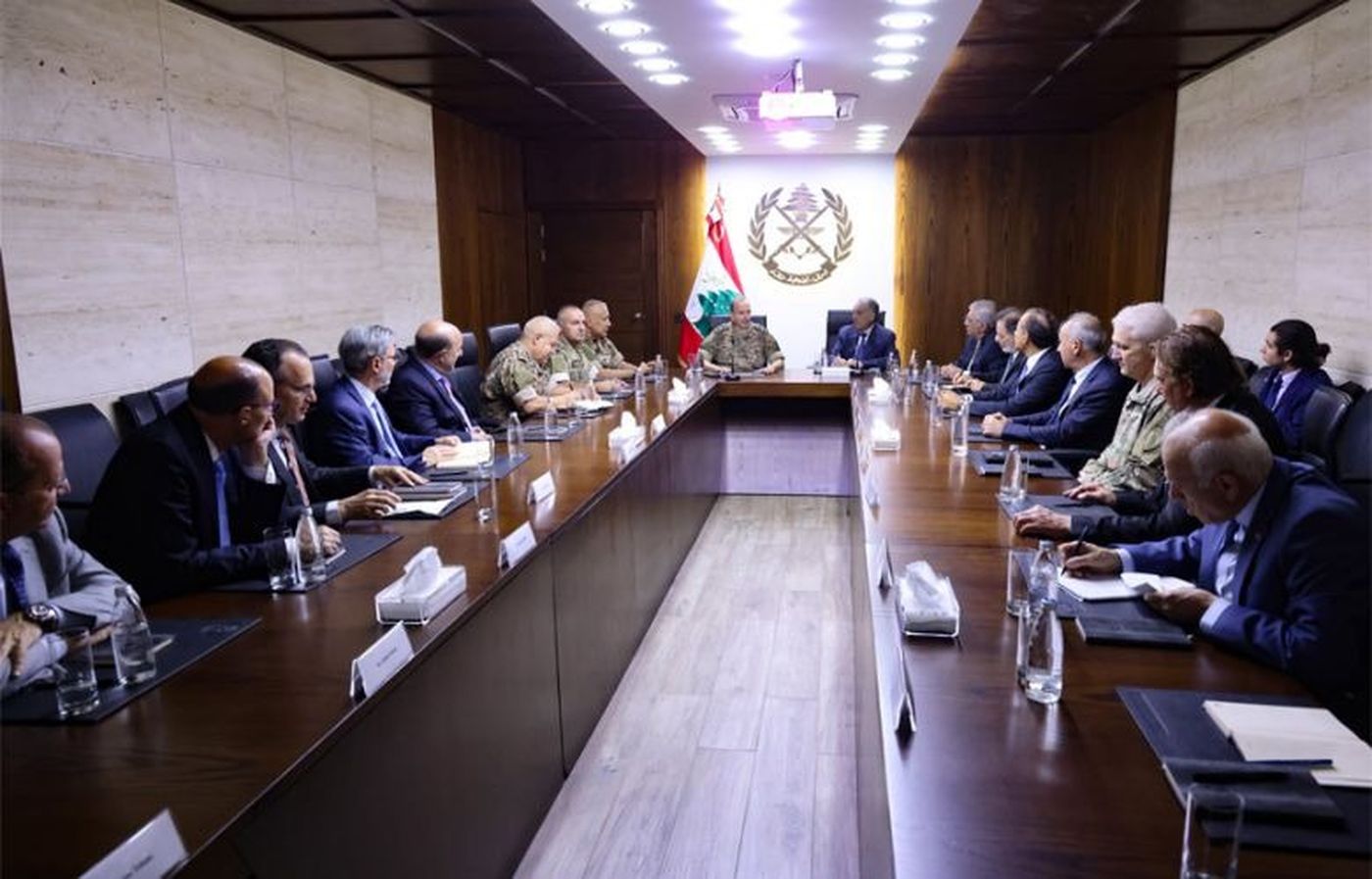 غبريال يثمّن تضحيات الجيش.. وهيكل يؤكد مواصلة تنفيذ مهمات اتفاق الإطار