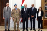 عون يبحث مع قائد “اليونيفيل” الأوضاع في الجنوب