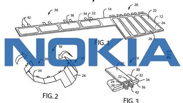 Nokia تخترع بطارية قابلة للطي