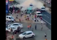 بالفيديو- لحظة دهس شاحنة لحشد من المارة في تركيا بحادث مروري هو الثاني خلال يوم