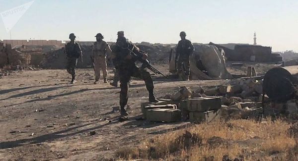 بعد طرده من البوكمال...المجموعة الروسية تلاحق داعش في وادي نهر الفرات