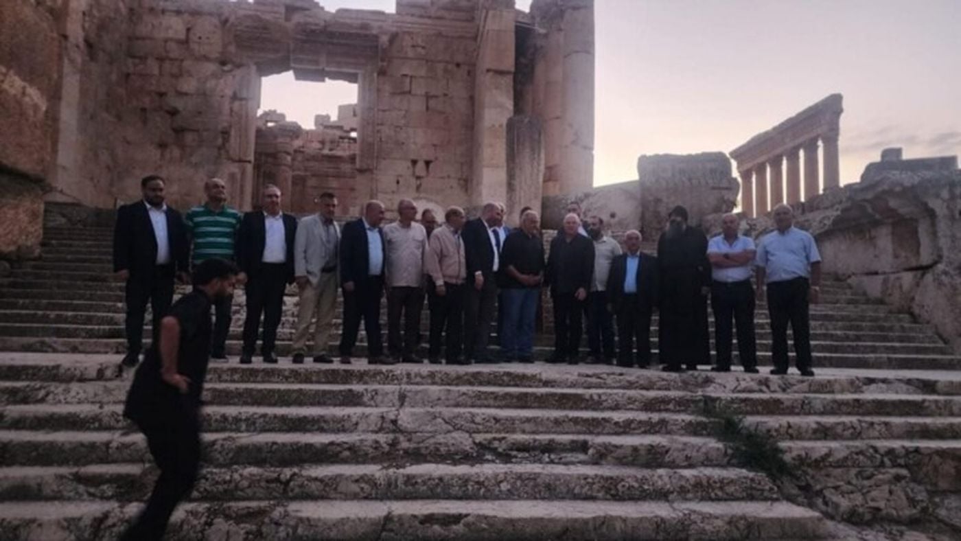 وزيرا الصحة والعمل زارا قلعة بعلبك لدحض مزاعم إسرائيلية زائفة